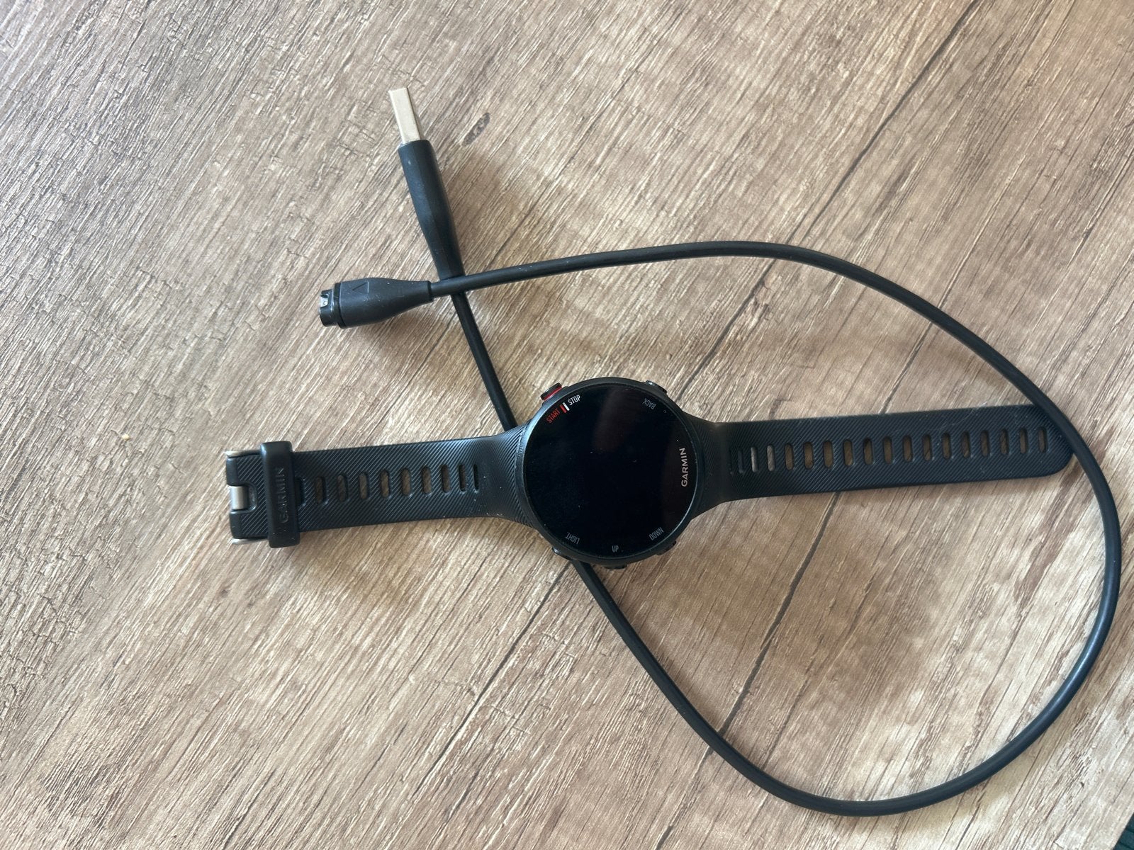 Garmin Forerunner 45S - (bandje gelijmd), Zwart, Ophalen of Verzenden, Waterdicht, Android