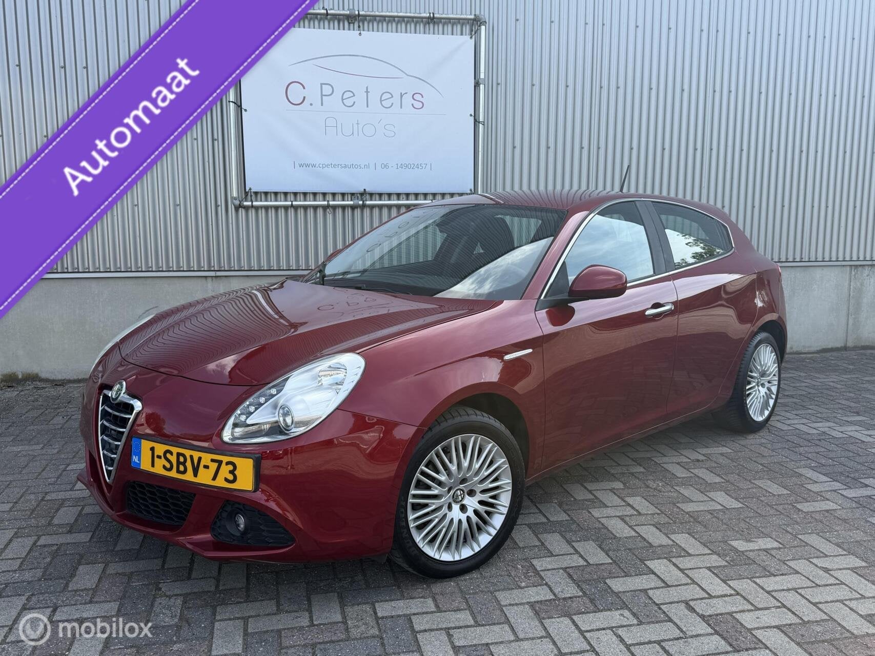 Alfa Romeo Giulietta 1.4 T Distinctive Automaat 2012 / Clima, Auto's, Euro 5, Stof, 4 cilinders, Bedrijf
