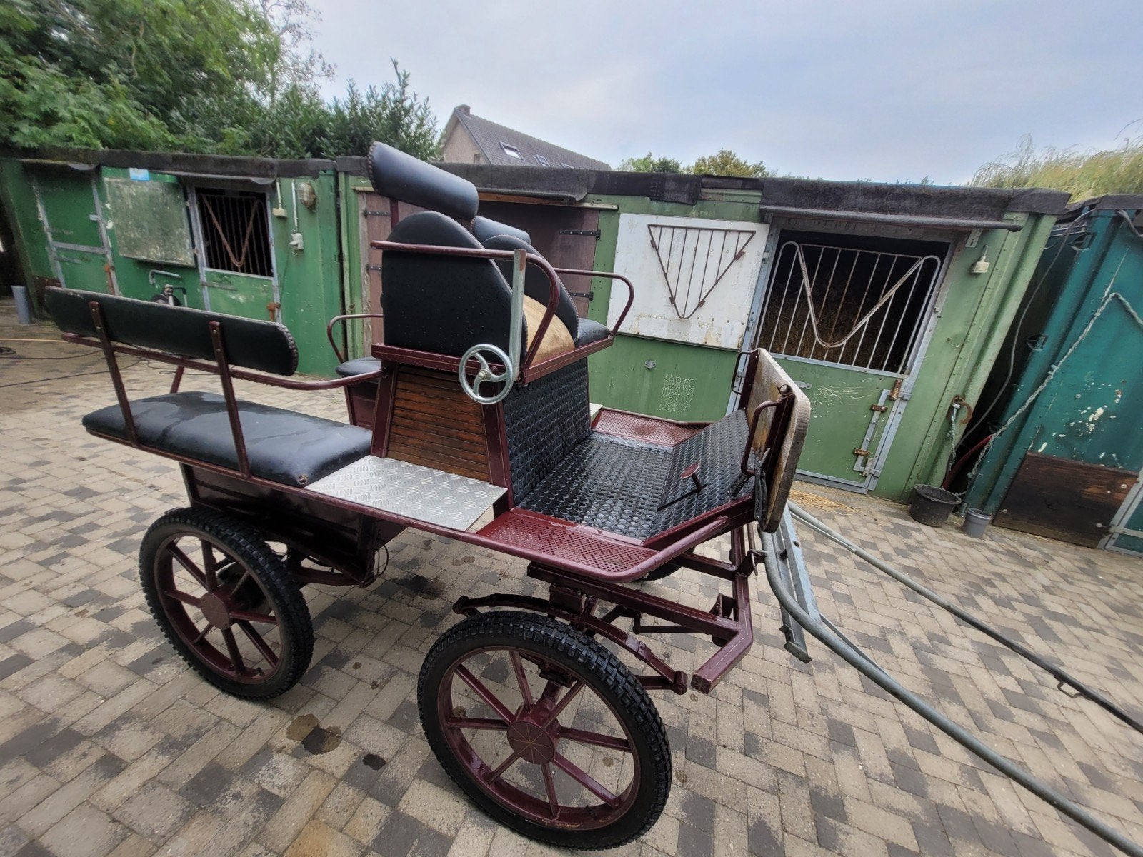 Te koop marathonwagen/ koets, Ophalen