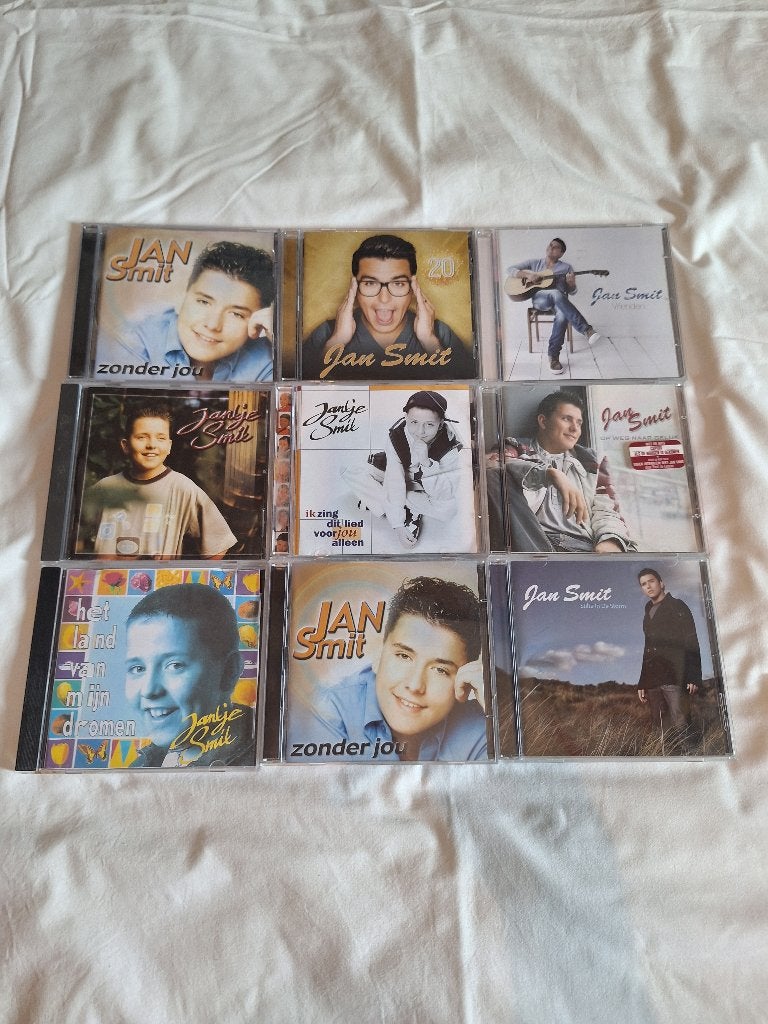 CD's Jan Smit, Ophalen, Zo goed als nieuw, Volksmuziek, Overige typen