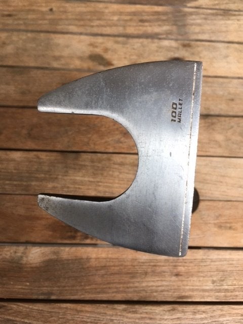 RH Putter     Inesis  100   Mallet     34,5 inch, Ophalen of Verzenden, Gebruikt, Club, Ping