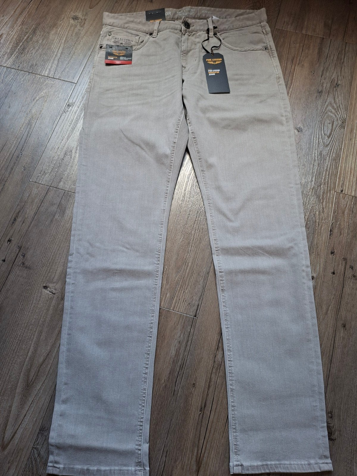 PME LEGEND Navigator slimfit jeans W35 L34, Nieuw, Ophalen of Verzenden, W33 - W34 (confectie 48/50), Grijs