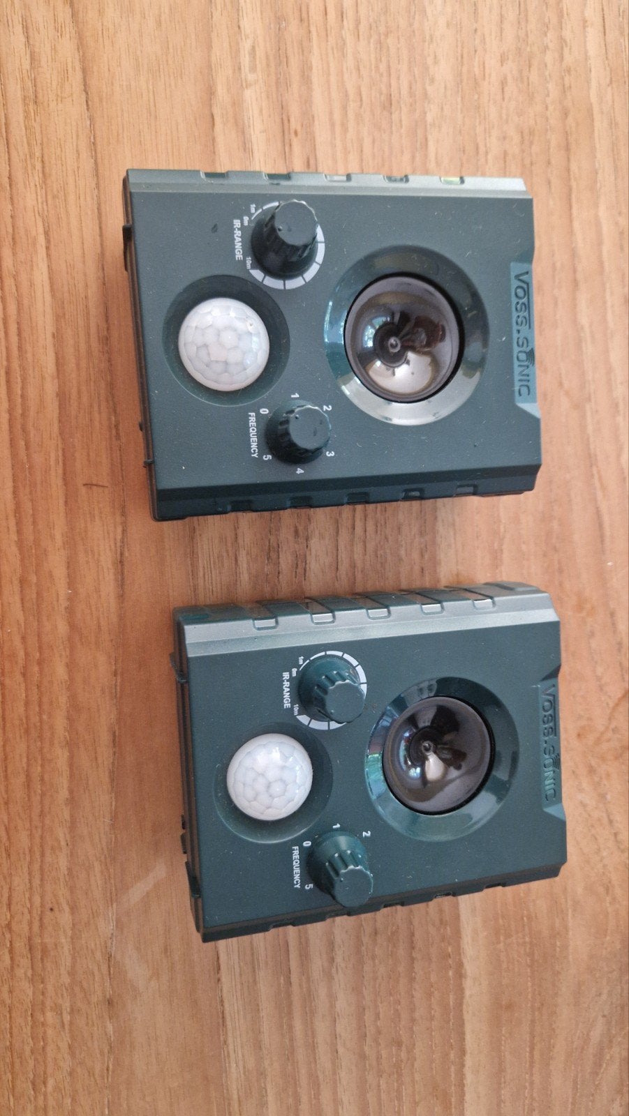 2 ultrasone verjager tegen vogels, katten, marters etc., Ophalen of Verzenden, Zo goed als nieuw