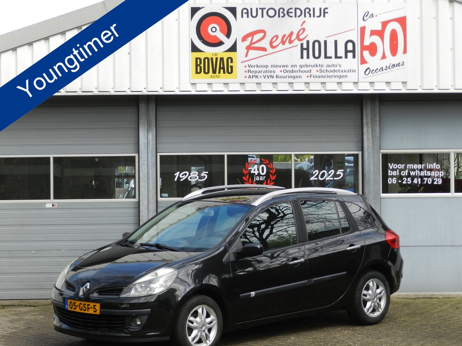 Renault Clio Estate 5Deurs 1.2 TCE Corporate Climate en Crui, Auto's, Voorwielaandrijving, Dealer onderhouden, Gebruikt, Zwart