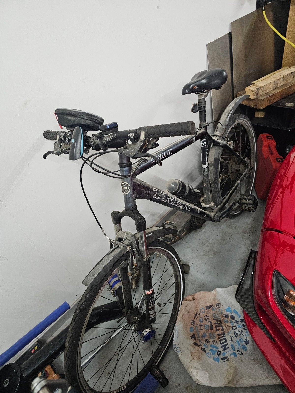 Trek Mountainbike - Gebruikt, 19.5 inch frame, Fietsen en Brommers, Fietsen | Mountainbikes en ATB, Ophalen, Gebruikt, Velgrem