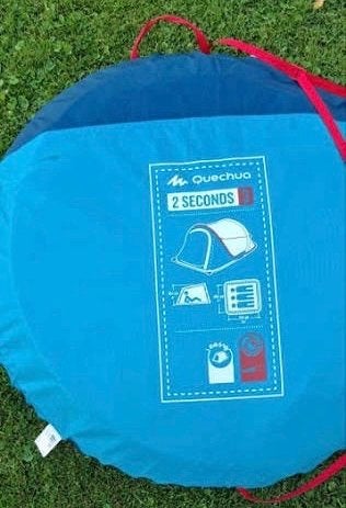 Quechua 2 Seconds tent - 2 persoons pop-up tent, Ophalen, Zo goed als nieuw, Tot en met 2