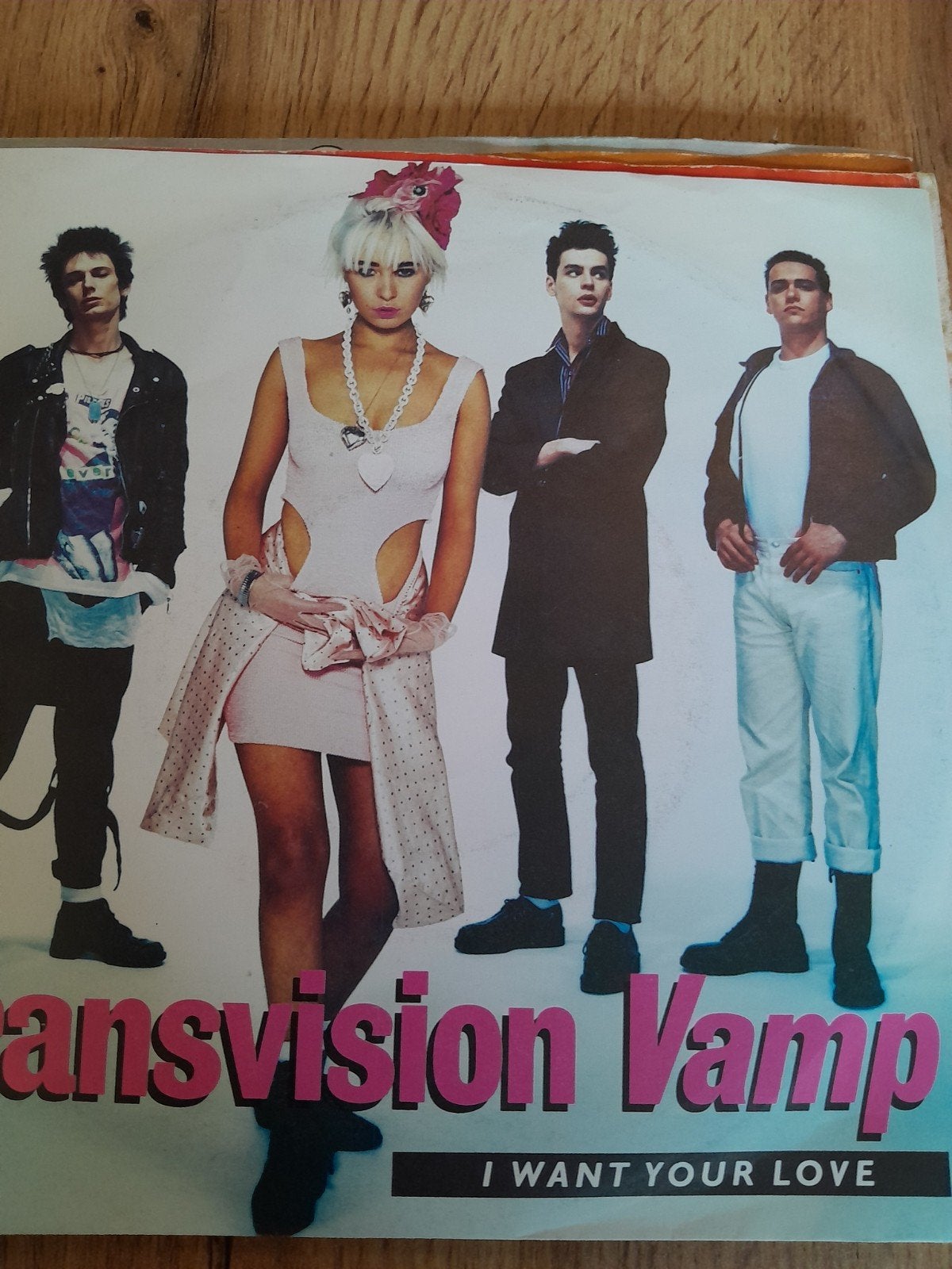 transvision vamp 7 inch i want your love, Ophalen of Verzenden, Zo goed als nieuw, Pop