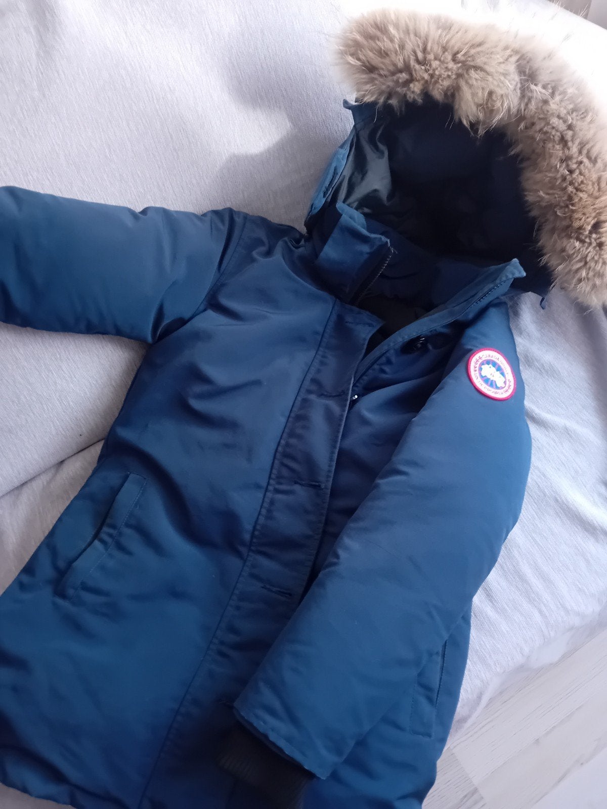 Canada Goose jas, donkerblauw, maat M, Maat 38/40 (M), Blauw, Canada Goose, Ophalen of Verzenden