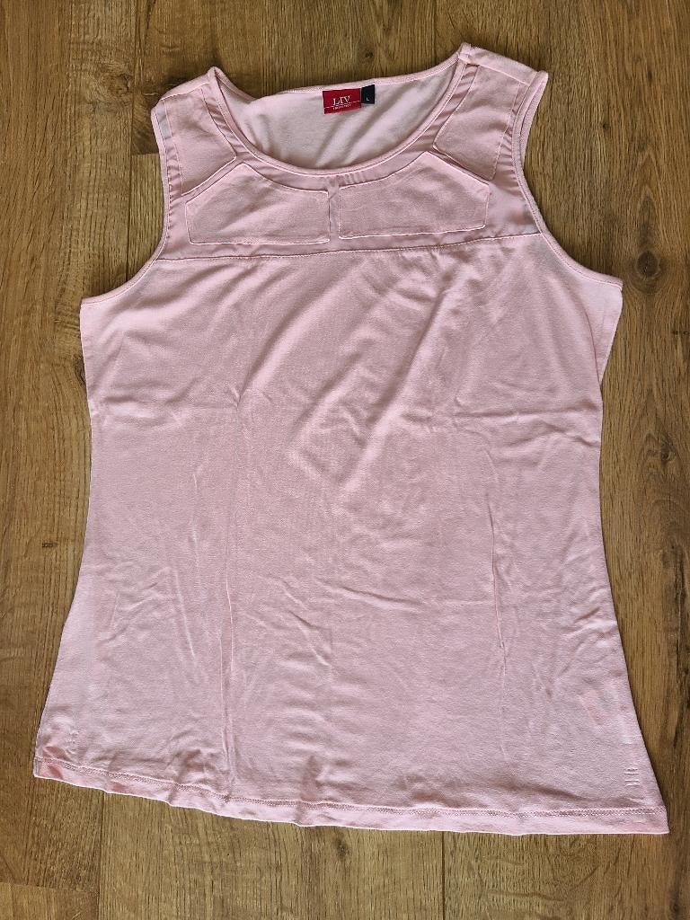 Roze top, LIV, maat L, Maat 42/44 (L), Nieuw, Ophalen of Verzenden, Roze