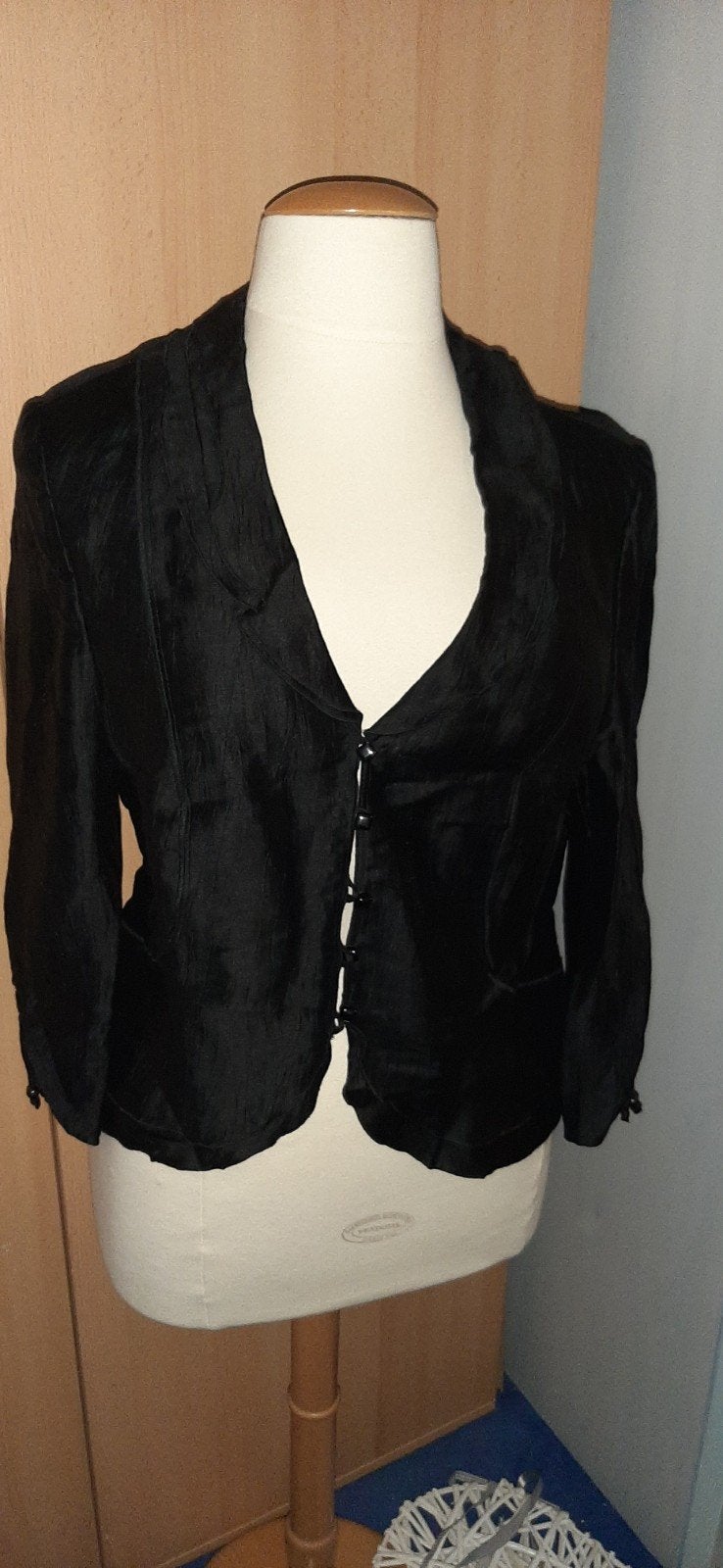 Gerry Weber Zwart Jasje Maat 42/44 (L), Zwart, Maat 42/44 (L), Ophalen of Verzenden, Zo goed als nieuw