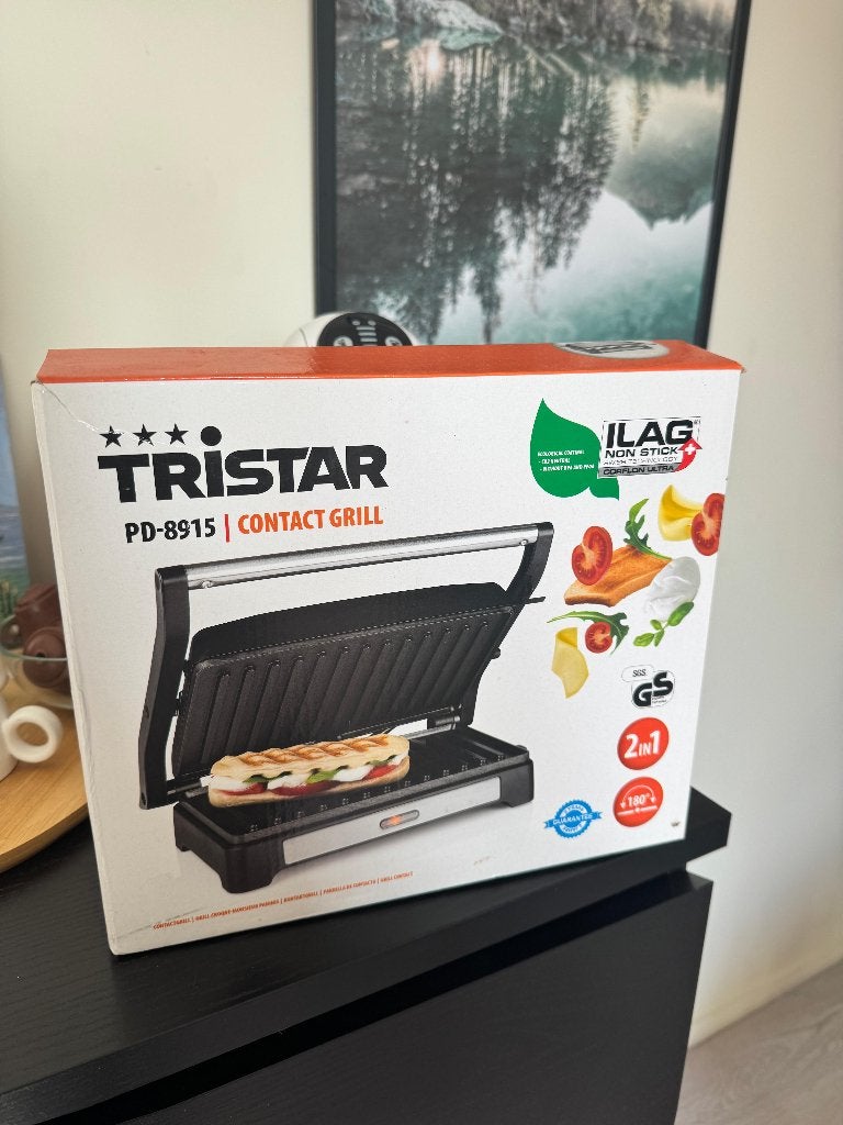 Tristar Compact Grill PD-8915, Ophalen, Zo goed als nieuw