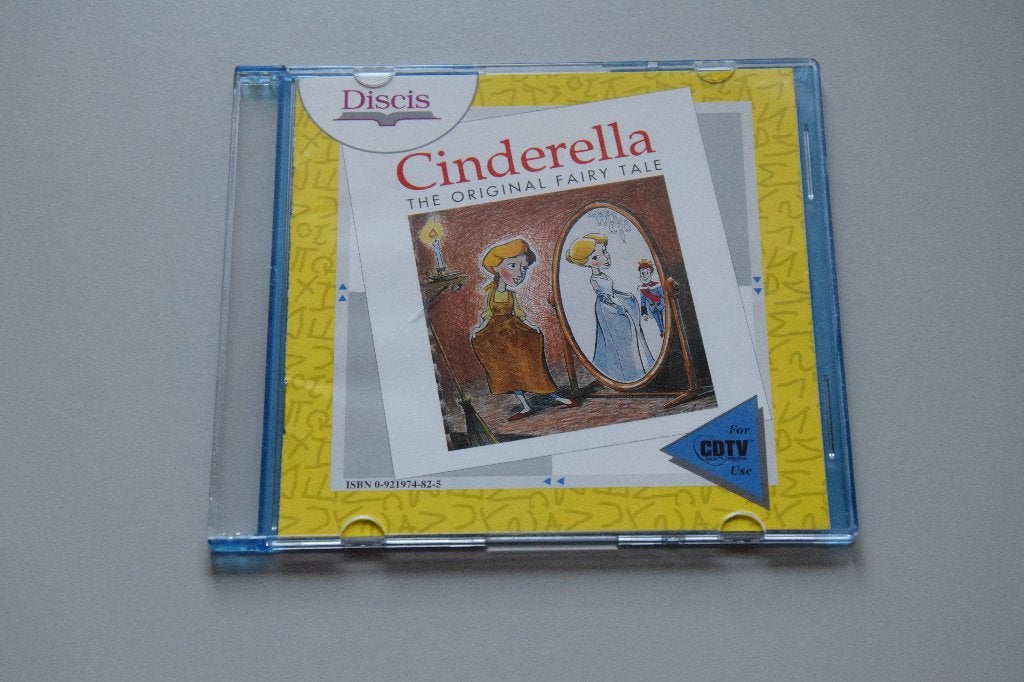 Commodore CDTV : Cinderella - The Original Fairy Tale, Puzzel en Educatief, 1 speler, Ophalen of Verzenden, Zo goed als nieuw
