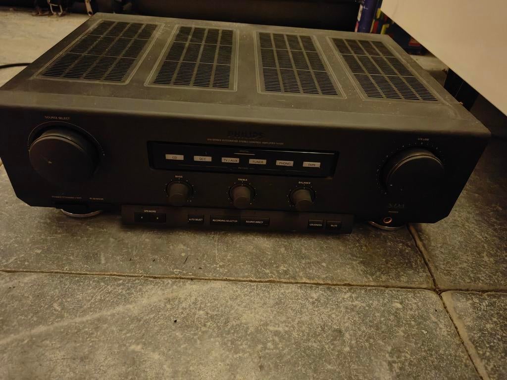 Philips FA930 Versterker - Topmodel 900-serie - Krachtig!, Ophalen, Gebruikt, 120 watt of meer, Overige merken