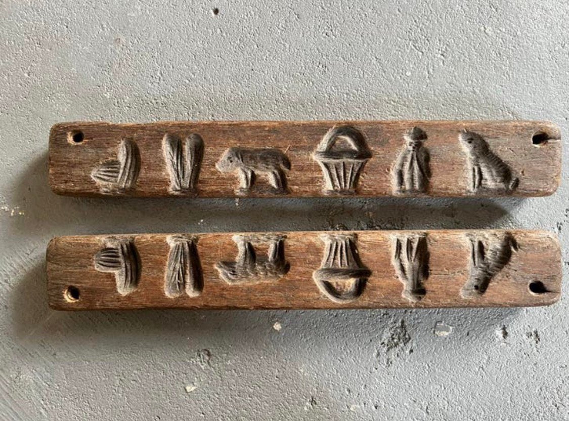 oude antieke suikerplank borstplaat speculaasplank, Antiek en Kunst, Ophalen of Verzenden