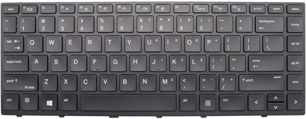 HP EliteBook 430 G5 440 G5 445 G5 Keyboard US QWERTY, Computers en Software, Toetsenborden, Gebruikt, Ophalen of Verzenden