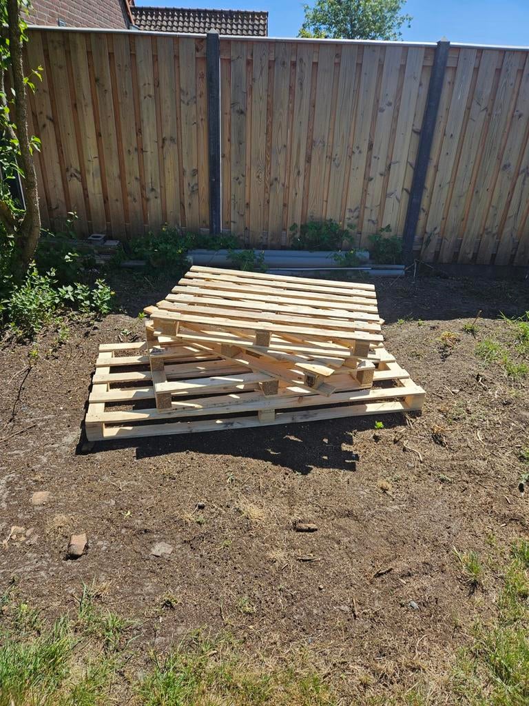 Pallets, Doe-het-zelf en Verbouw, Hout en Planken, Ophalen, Overige houtsoorten, Minder dan 200 cm, Pallet