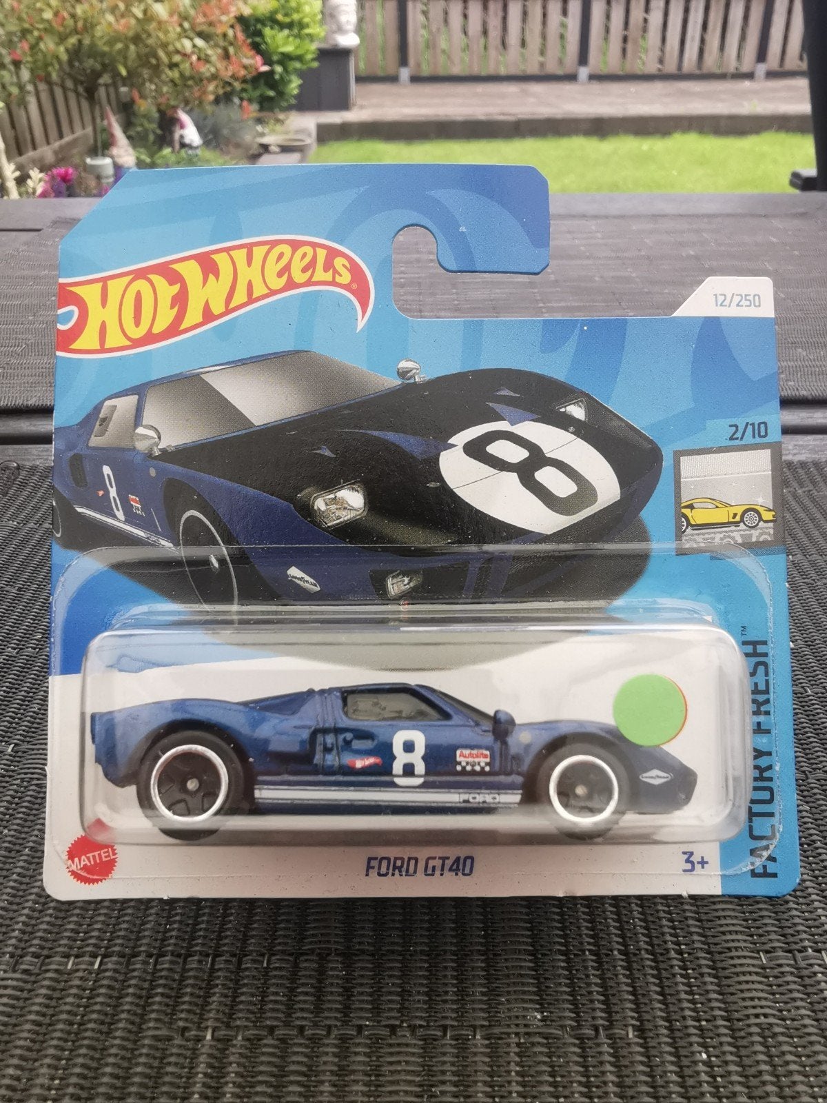HotWheels Ford GT40 blauw, Ophalen of Verzenden, Nieuw, Auto