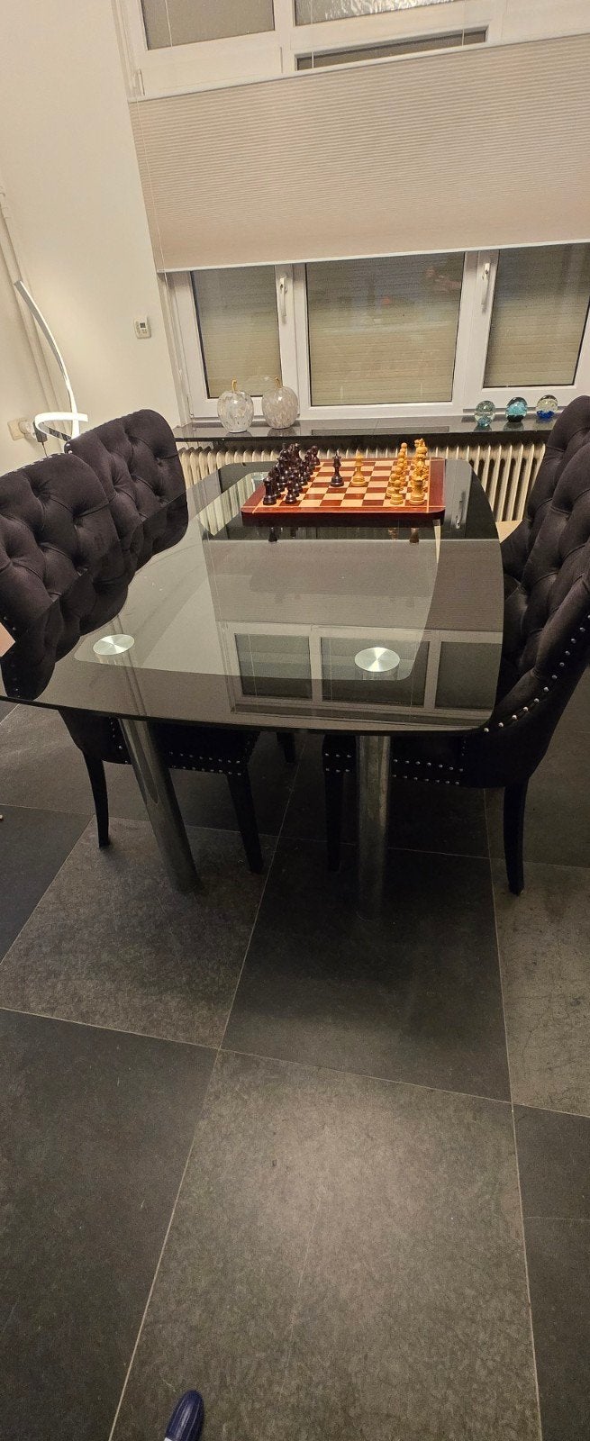 Tafel, Ophalen, Gebruikt, Glas, Modern