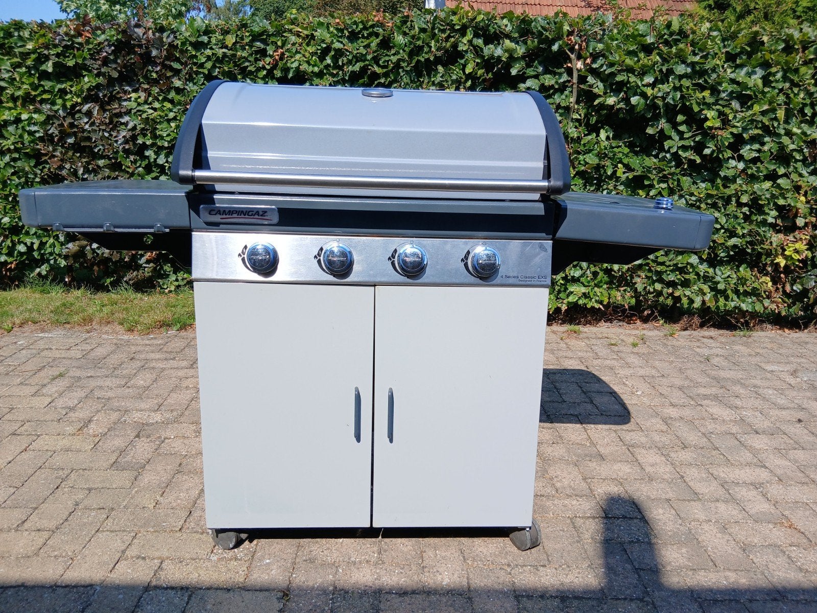 Campingaz gasbarbecue met zijbrander, Tuin en Terras, Ophalen, Gebruikt, Campingaz