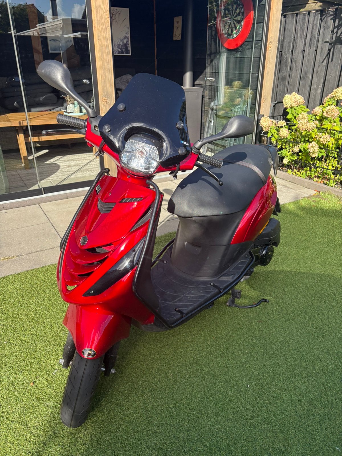 Piaggio Zip iGet 4T | 2021 | 3250+- | Rood, Fietsen en Brommers, Scooters | Piaggio, Ophalen, Zo goed als nieuw, Benzine, Zip