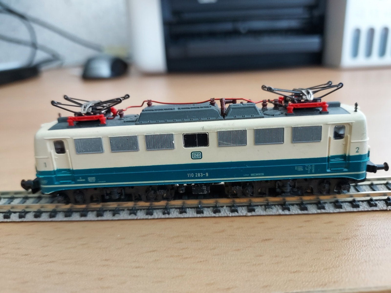 Fleischmann DB 110 283-9 Locomotief N-spoor, Hobby en Vrije tijd, Gebruikt, Fleischmann, Ophalen of Verzenden, Analoog