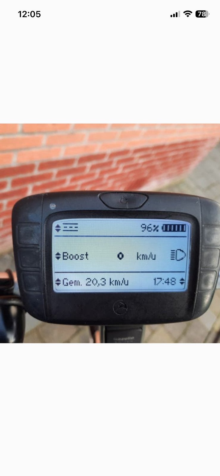 Gazelle  Goedwerkende innergy display, Fietsen en Brommers, Fietsaccessoires | Fietscomputers, Ophalen of Verzenden, Zo goed als nieuw