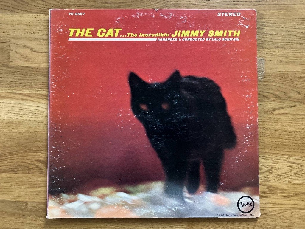Jimmy Smith / The Cat, Cd's en Dvd's, Vinyl | Jazz en Blues, 1960 tot 1980, Gebruikt, Ophalen of Verzenden, 12 inch