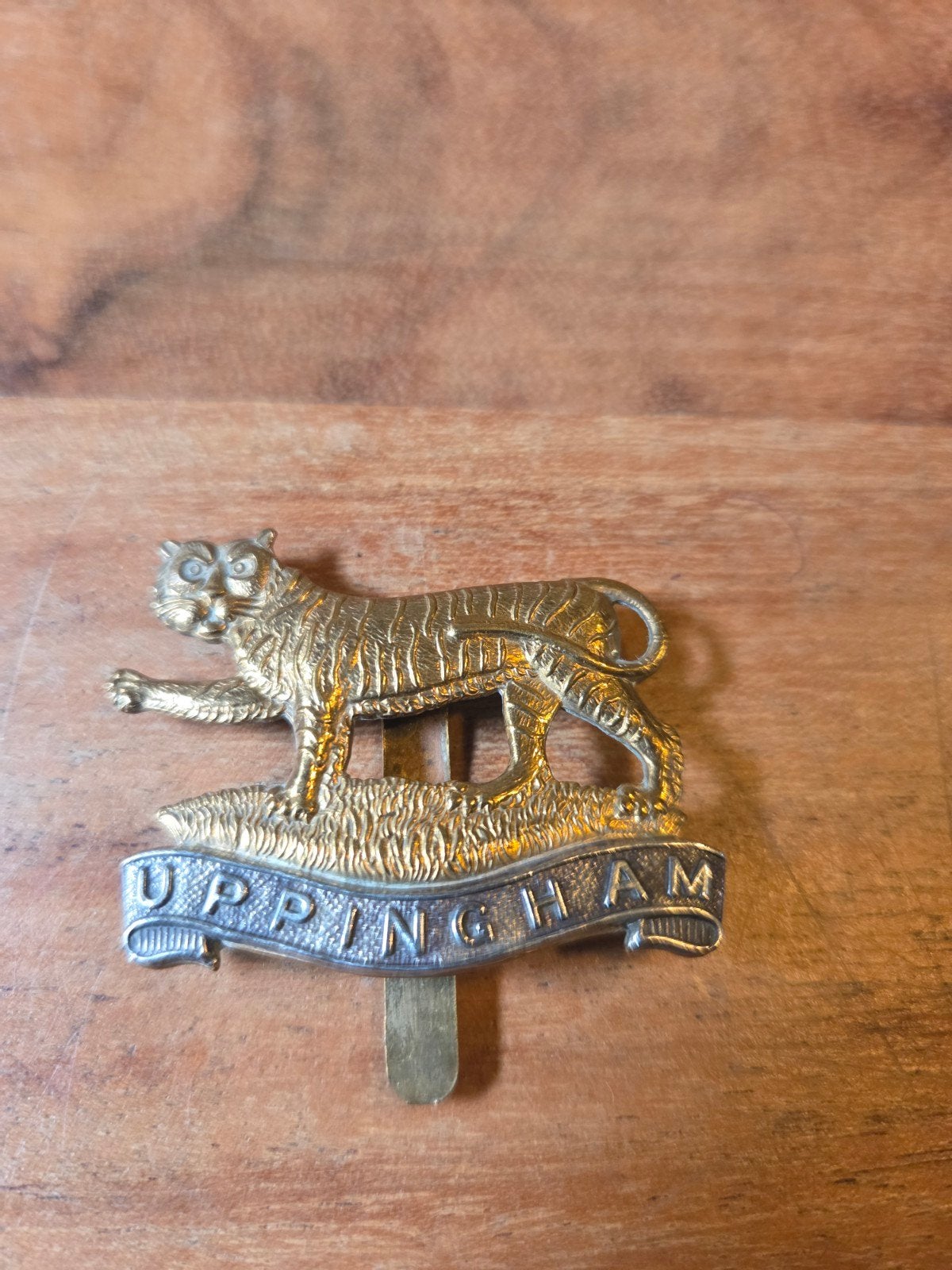 wo2 baret embleem uppingham, Ophalen of Verzenden, Landmacht, Overige gebieden, Embleem of Badge