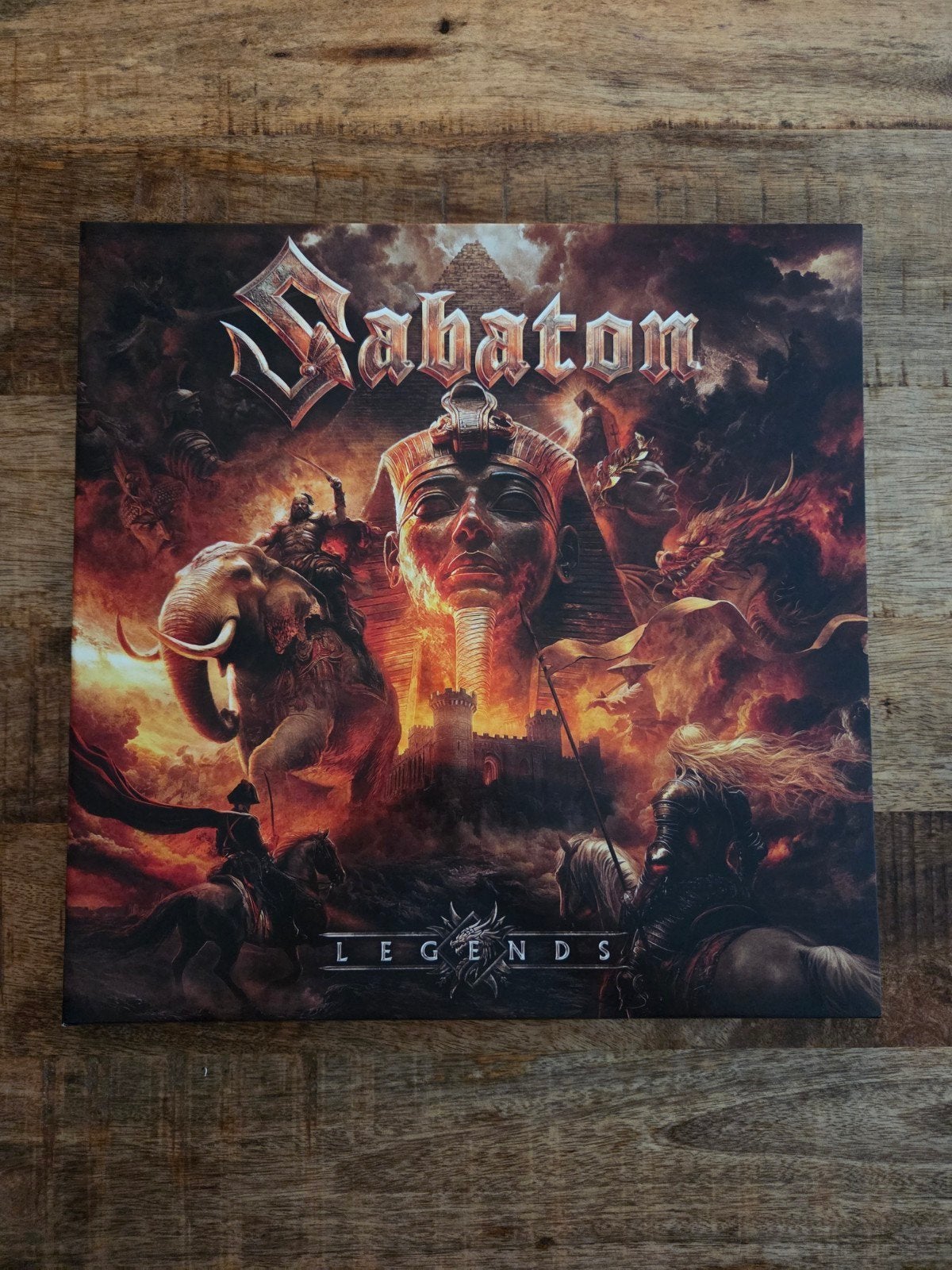 lp sabaton legends, Ophalen of Verzenden, Zo goed als nieuw, 12 inch