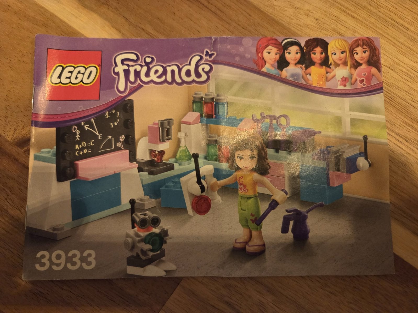 LEGO FRIENDS 3933 - Olivia's Laboratorium, Ophalen, Gebruikt, Lego, Compleet