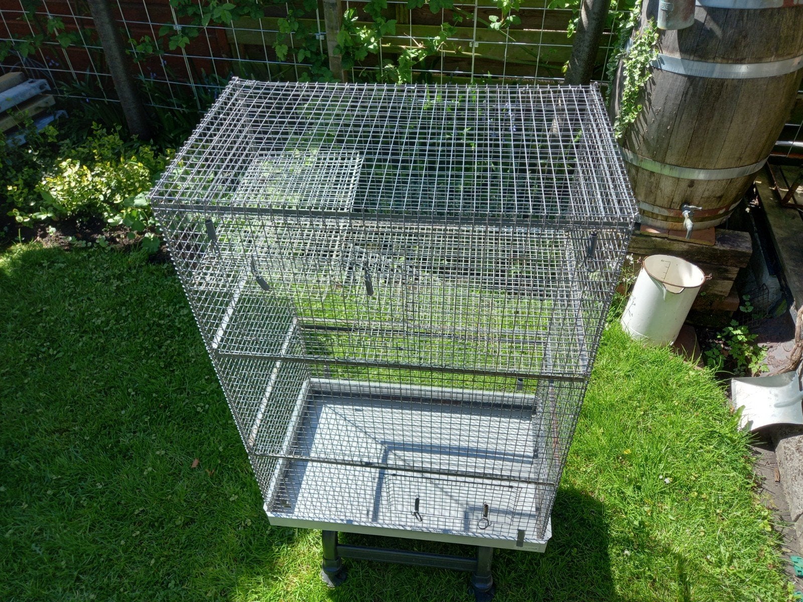 vogel/knaagdieren kooi, Ophalen of Verzenden, Metaal, Vogelkooi