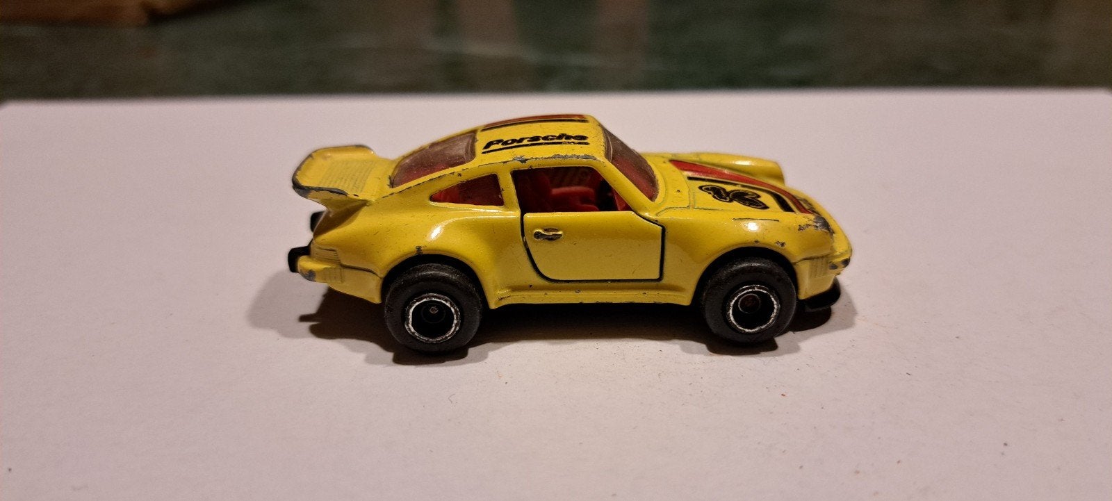 porsche turbo 1:57 majorette, Ophalen of Verzenden, Auto