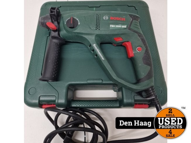 Bosch PBH 2500 SRE Boorhamer 600W | Nette staat, Bosch, Zo goed als nieuw, Support@bosch.com, Robert Bosch GmbH
Robert-Bosch-Platz 1
70839 Gerlingen-SchillerhÃ¶he
Germany