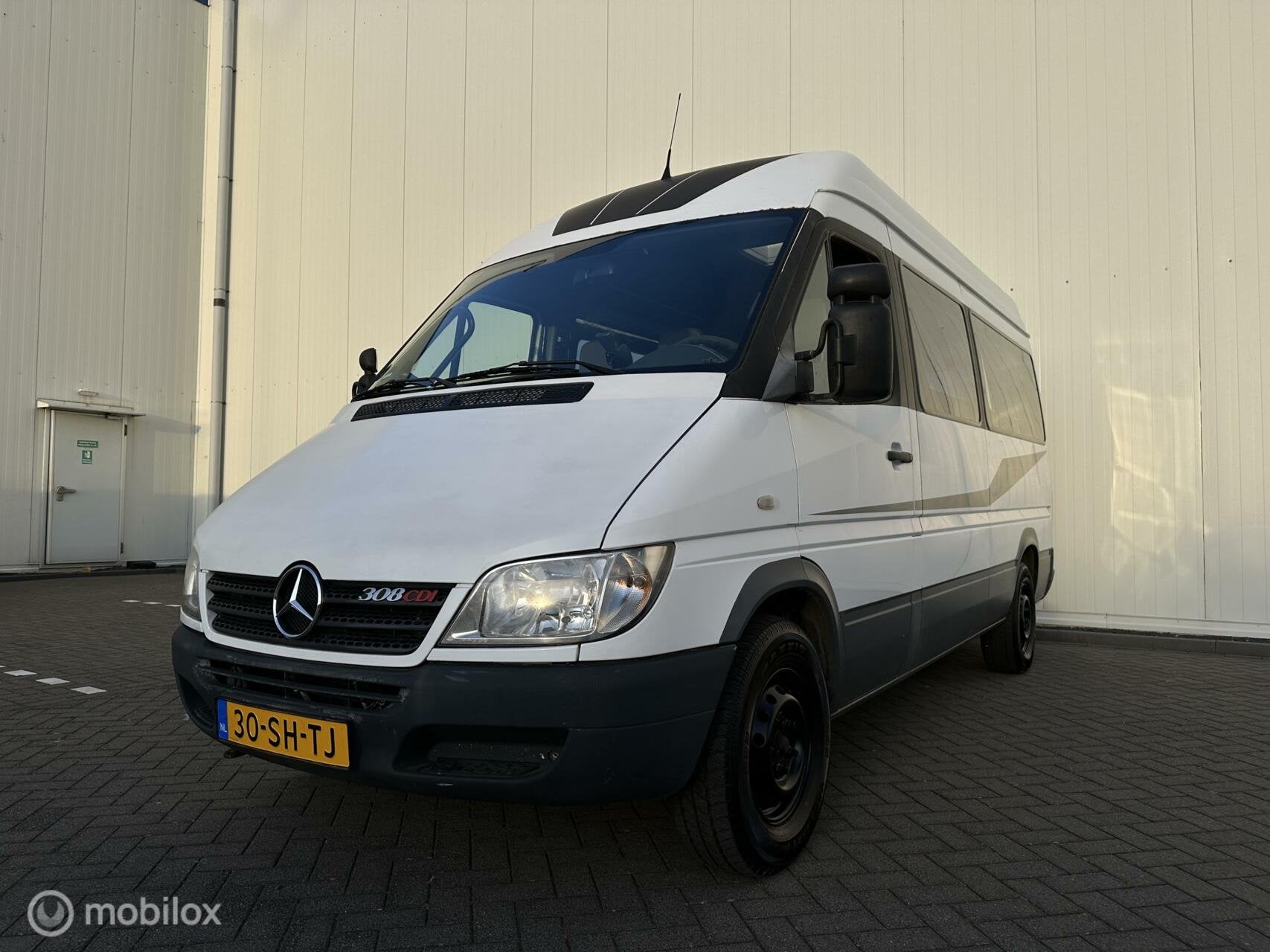 Mercedes 308 CDI Camper Airco Off grid Turbo Trekhaak Ideaal, Achterwielaandrijving, Gebruikt, Overige modellen, 2000 kg