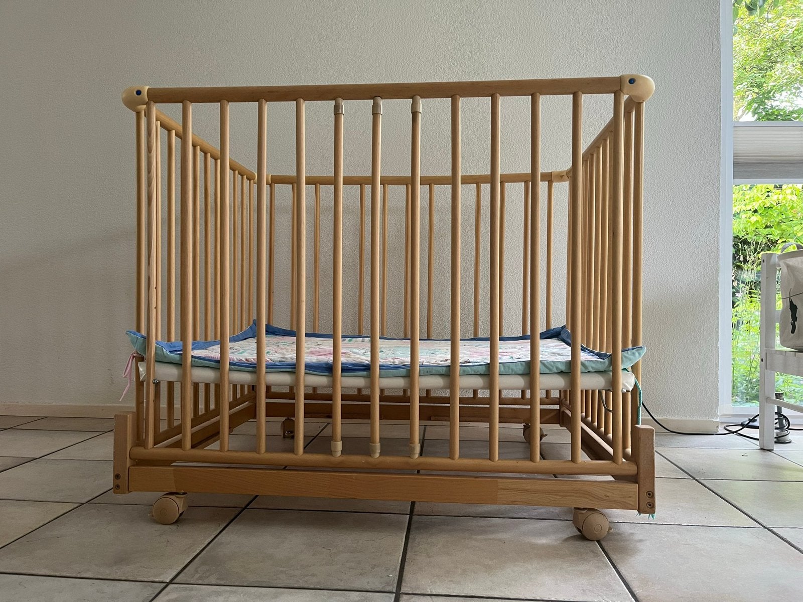 Bopita box met wieltjes, Kinderen en Baby's, Babywiegjes en Ledikanten, Ophalen, Gebruikt, Overige typen