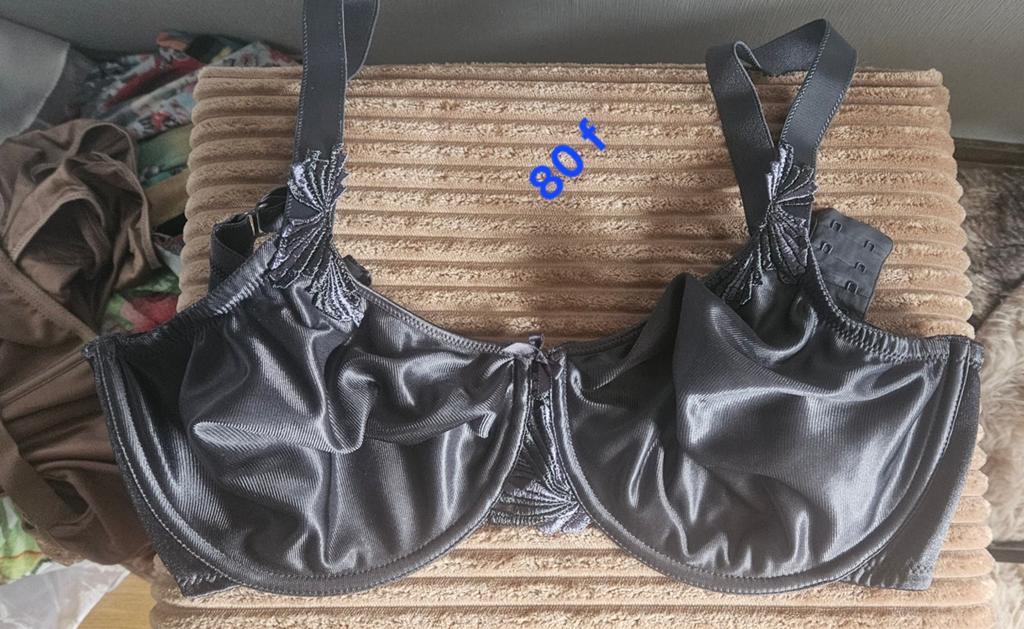 Chantelle Hedona BH F80 en Slip 42, Chantelle, Verzenden, Zwart, Setje