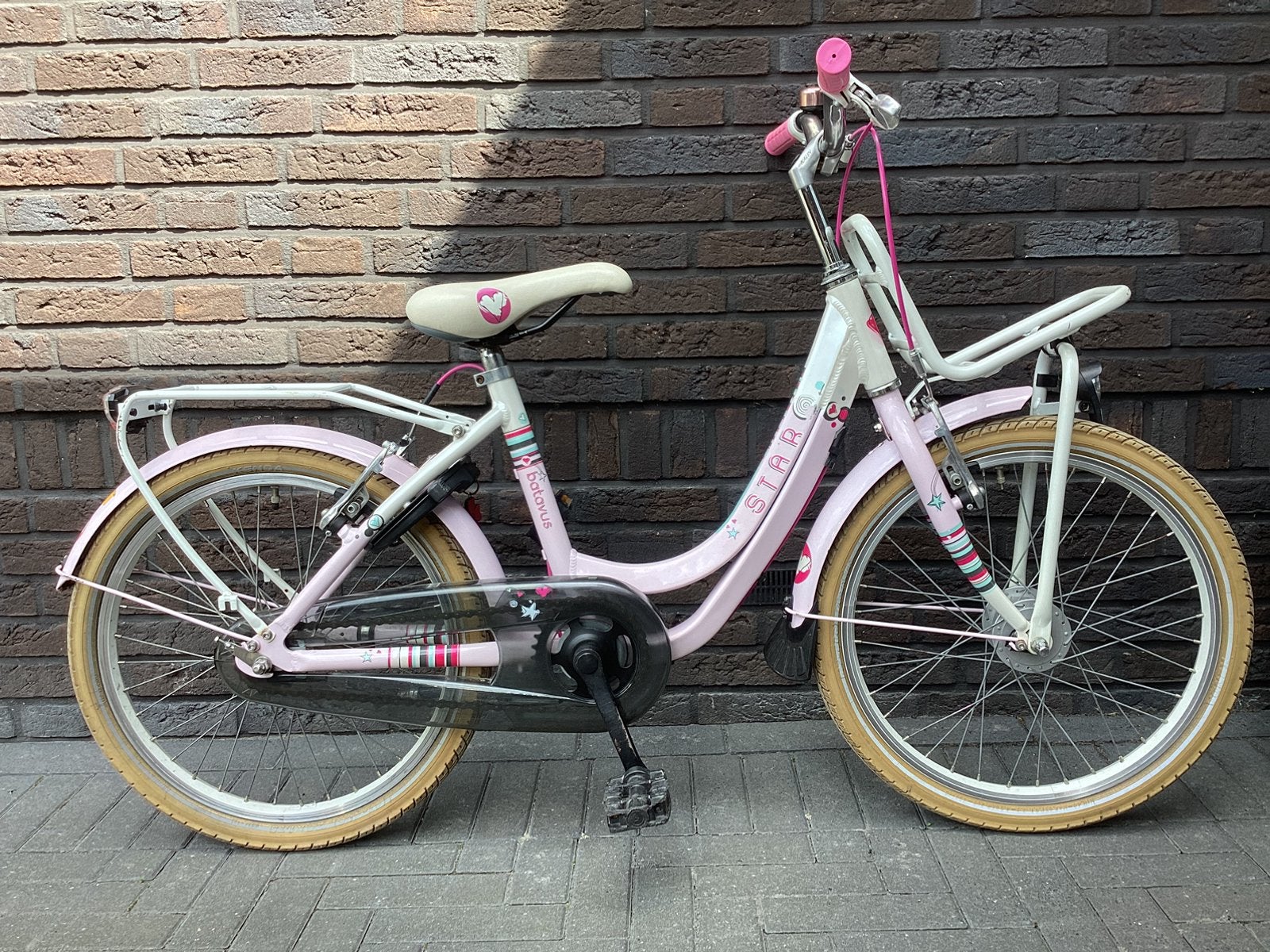 Batavus Star meisjesfiets 20 inch, Ophalen of Verzenden, Zo goed als nieuw, 20 inch