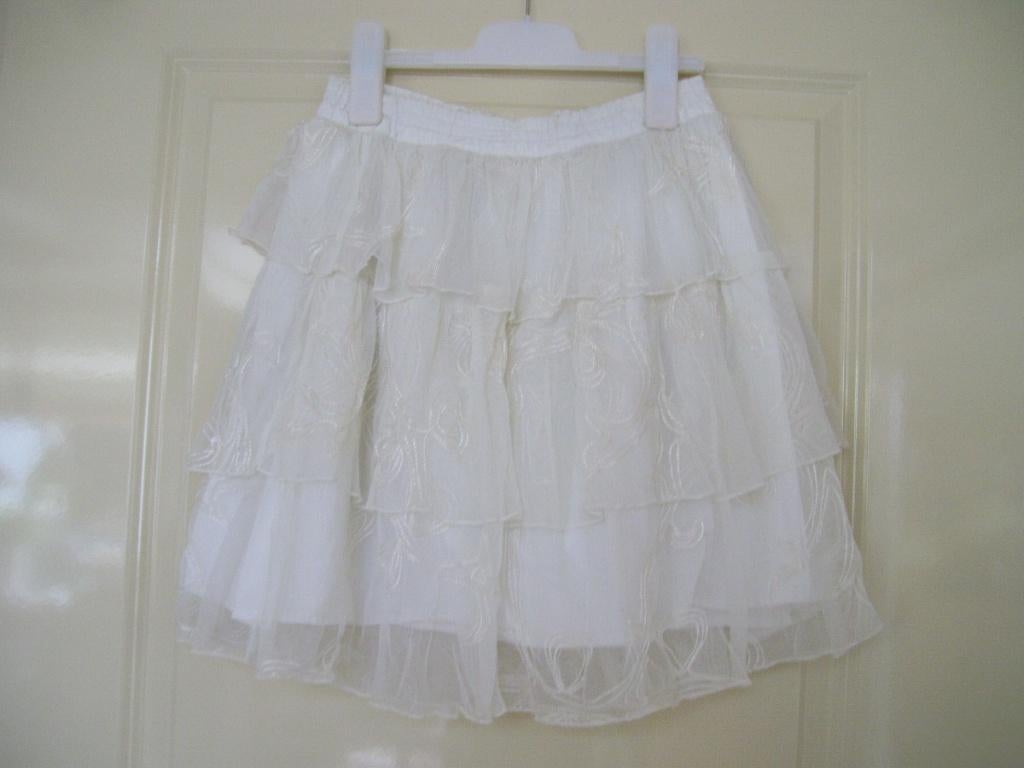 tule rok mt 158/164 creme kleur, Meisje, Ophalen of Verzenden, Zo goed als nieuw, Marybel