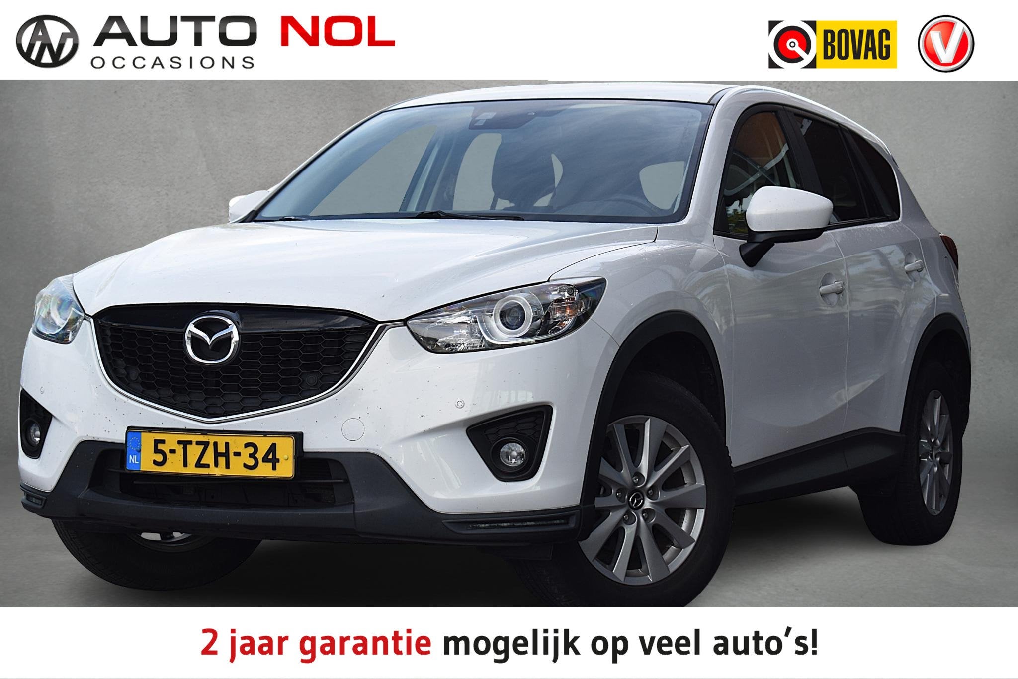 Mazda CX-5 2.0 TS+ 4WD | Trekhaak | Stoelverwarming | Automa, Auto's, Euro 5, Zwart, 4 cilinders, 160 pk