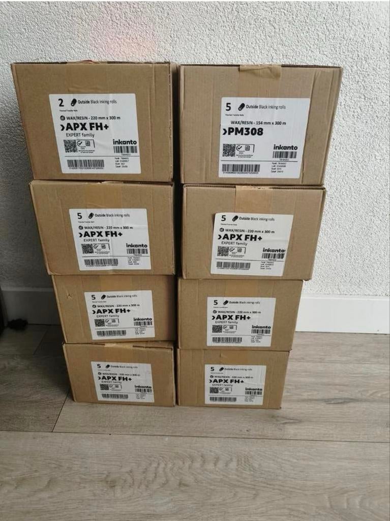 Zebra 220Xi4 Industriële Labelprinter met Inktrollen, Ophalen of Verzenden, Zo goed als nieuw, Overige typen