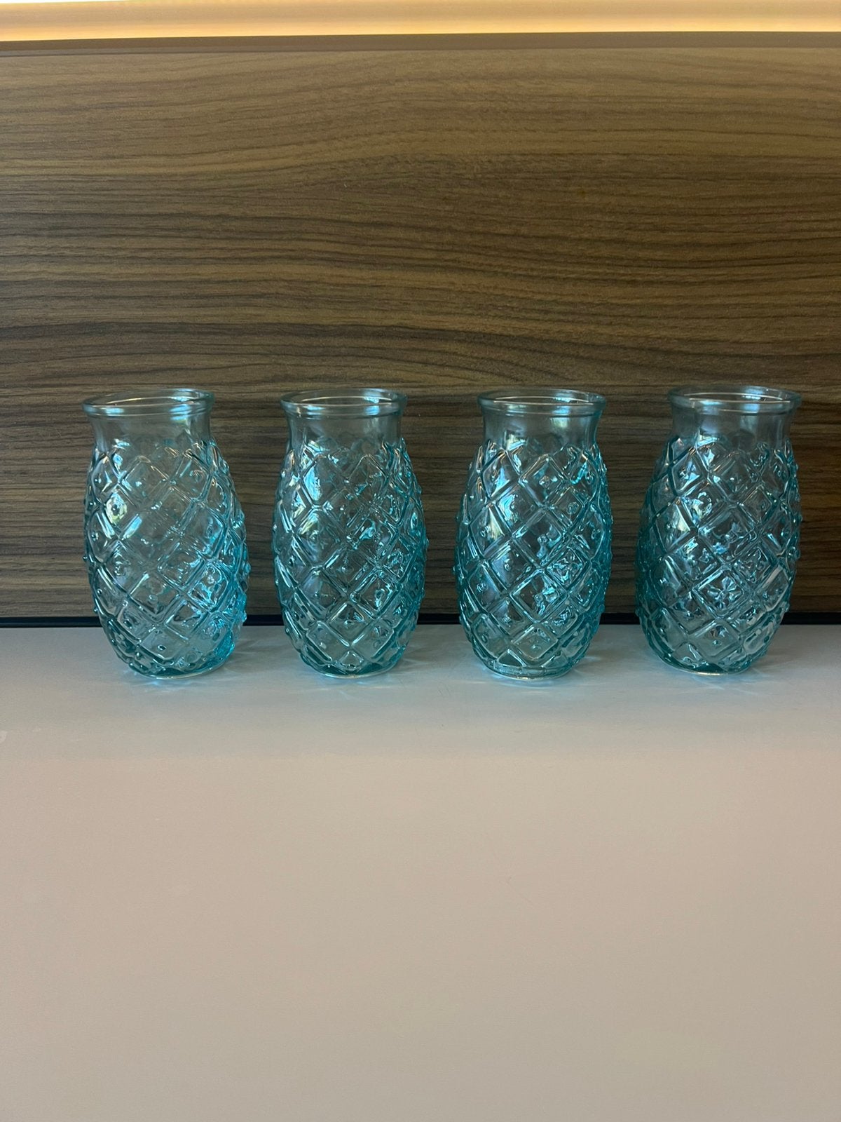 4 cocktail glazen - nieuw, Ophalen, Glas of Glazen, Nieuw, Glas