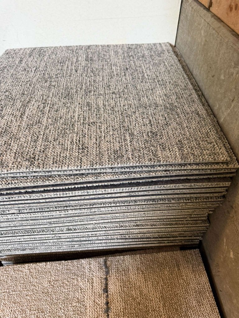 Partij Desso tapijttegels B-keus grijs 50x50cm nieuw #7, Niet ingevuld, Nieuw, Geel, Tapijttegels