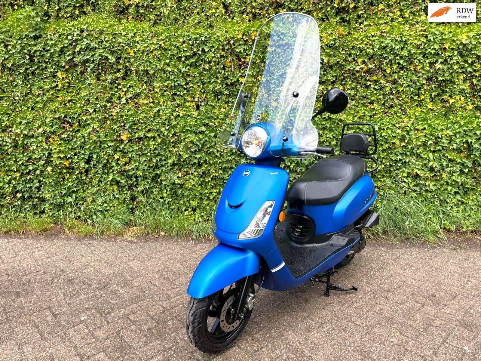 SYM Fiddle 2 MAT BLAUW 45km EURO5 BETAAL met in3, 49 cc, S, Benzine, Fiddle