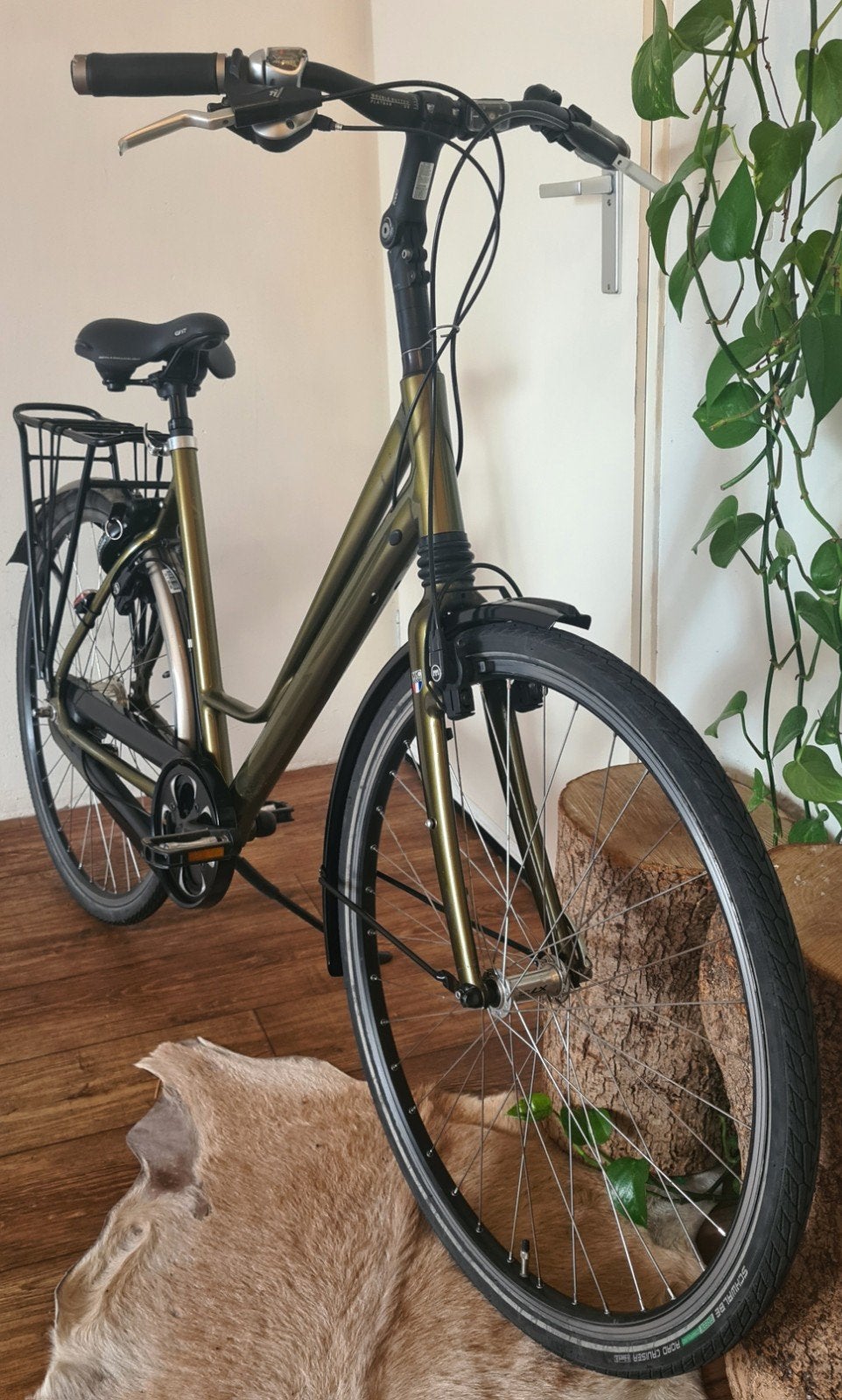 Hybryde Multi Cicle EXPRESSIVE Damesfiets || 8 versnellingen, 53 tot 56 cm, Zo goed als nieuw, Trommelrem, Ophalen