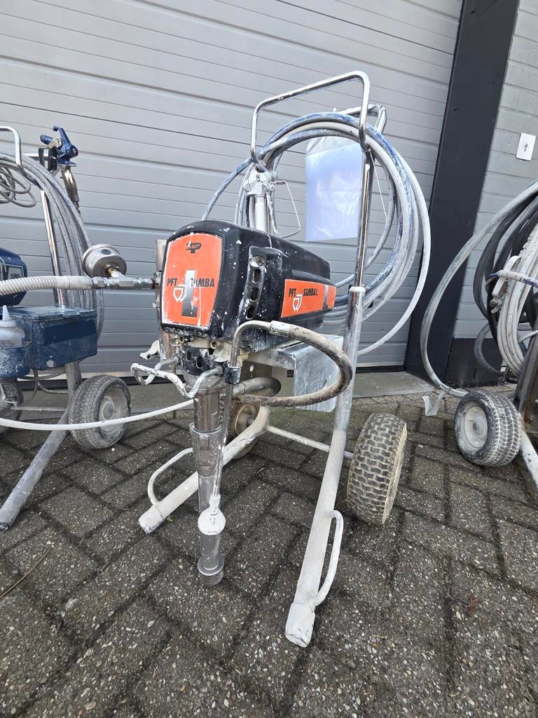 PFT Samba L Verfspuit (=Graco 695)  verfspuitmachine, Ophalen of Verzenden, Gebruikt, Verfspuit of Verfpomp