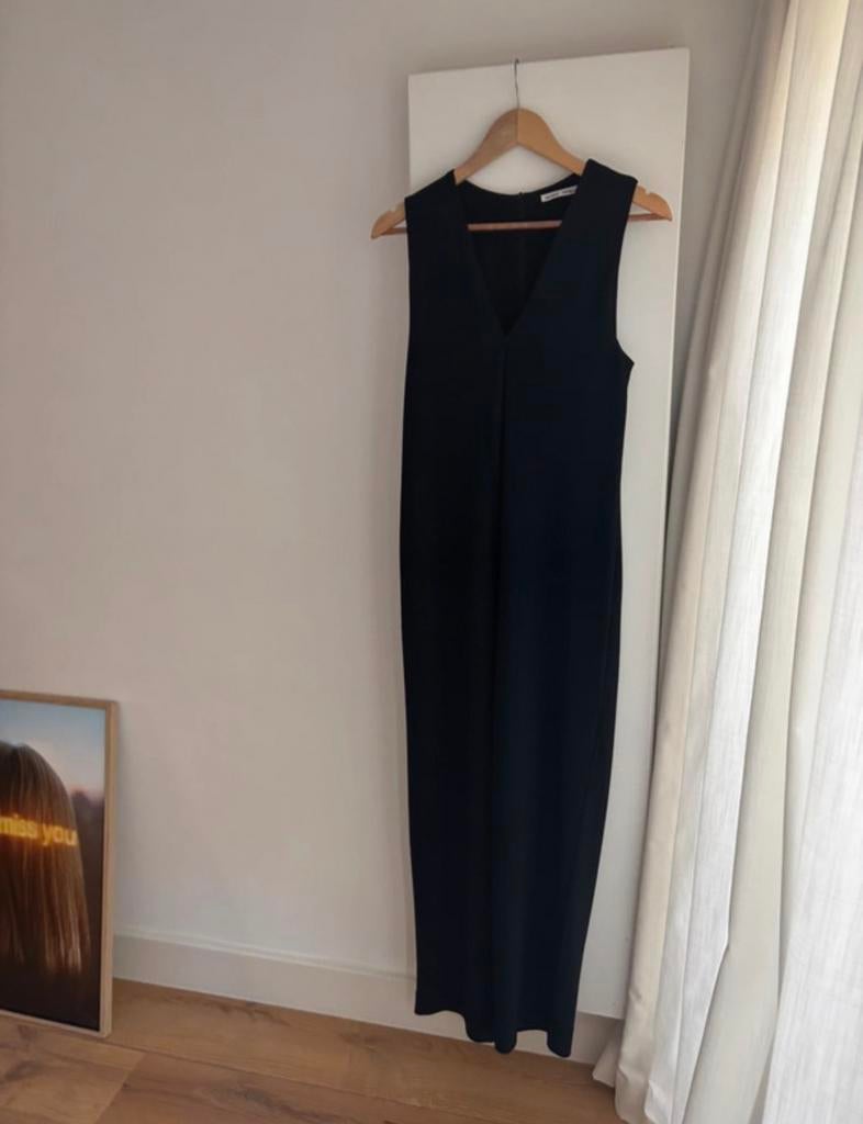 Zara zwart / navy jumpsuit,flowy pak,prachtig broekpak,S, Ophalen of Verzenden, Nieuw, Maat 36 (S), Blauw