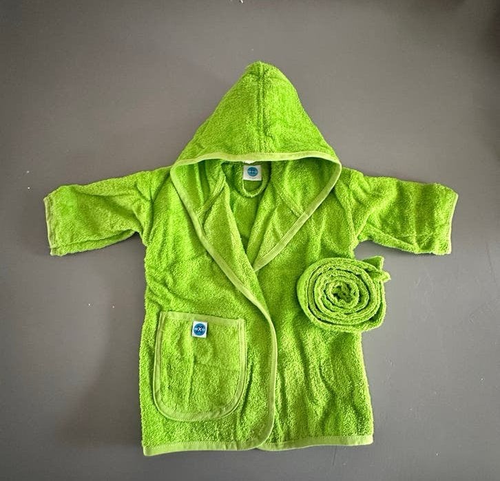 Nieuwe groene badjas voor kinderen, Ophalen of Verzenden, Nieuw, Jongen of Meisje