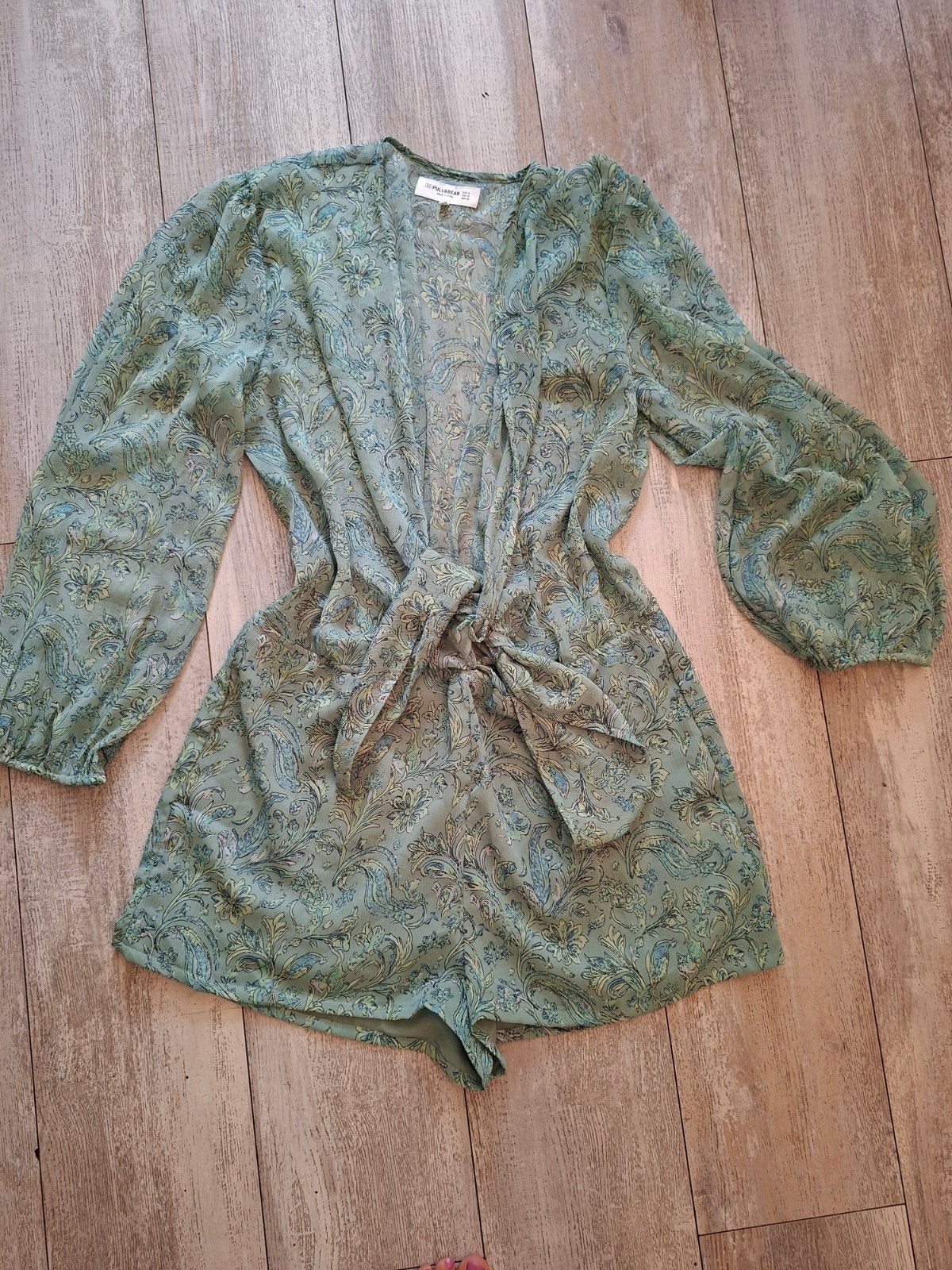 Nieuwe Pull & Bear playsuit zonder kaartje, Kleding | Dames, Pull & Bear, Ophalen of Verzenden, Nieuw, Groen