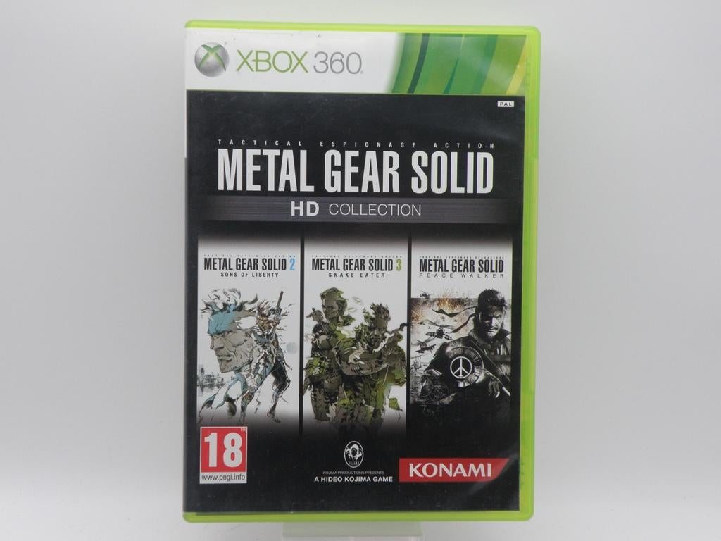 Metal Gear Solid Hd collection Pal xbox 360, Spelcomputers en Games, Games | Xbox 360, Avontuur en Actie, Vanaf 18 jaar, 1 speler