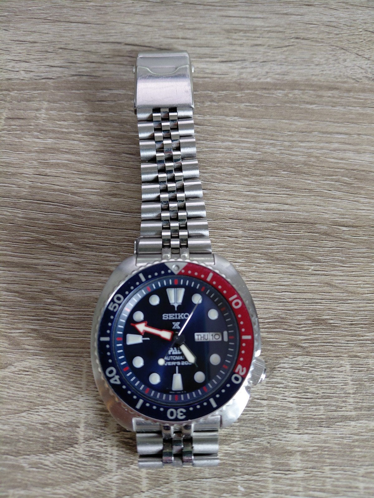 Seiko Turtle Padi SRPE99K1 - met extra Jubilee band Miltat, Sieraden, Tassen en Uiterlijk, Horloges | Heren, Staal, Polshorloge